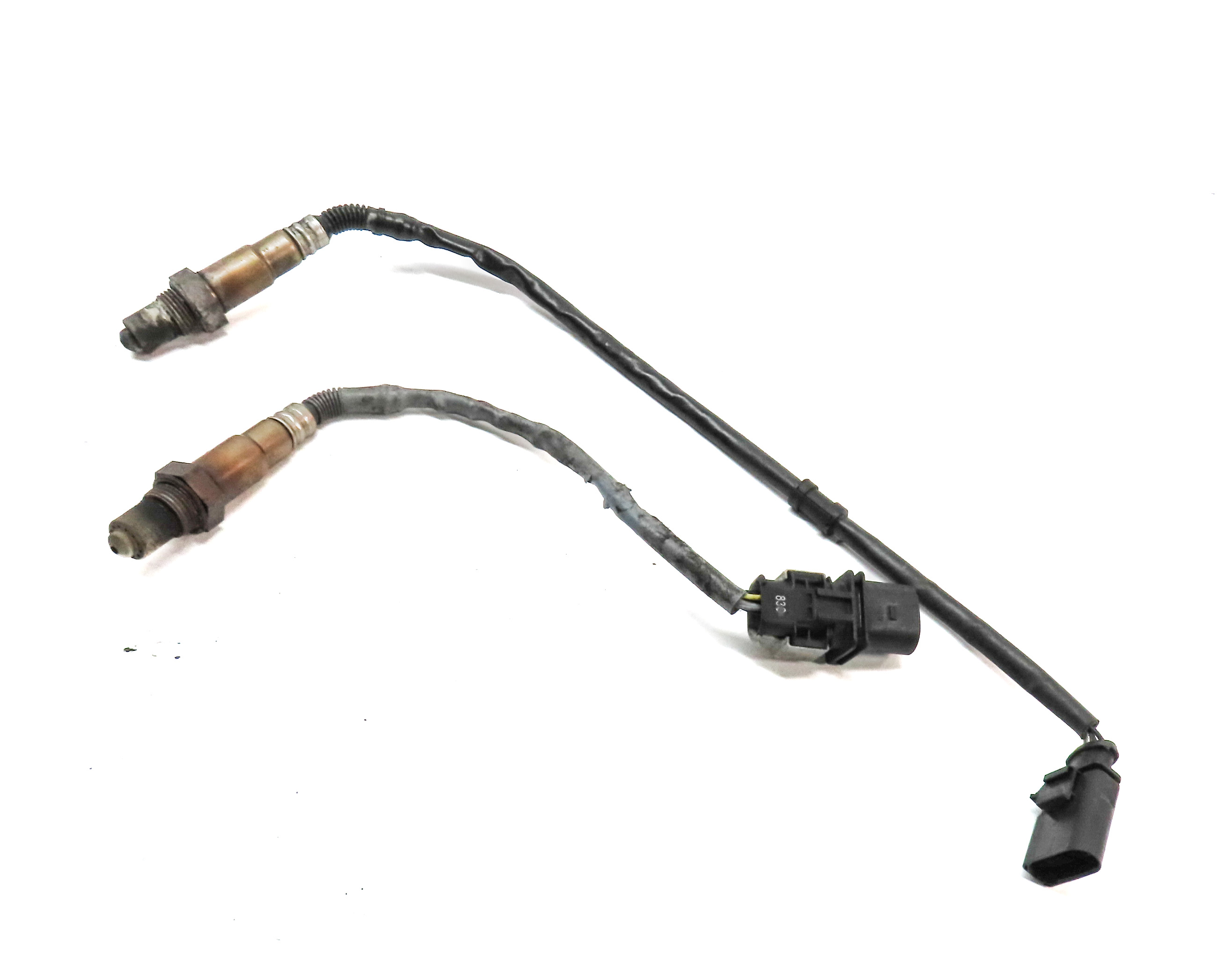 2013 AUDI Q5 (B8 8R) 2.0L CPMA PRE POST CAT O2 OXYGEN LAMBDA PROBE SENSOR SET-2 — exact item pictured
